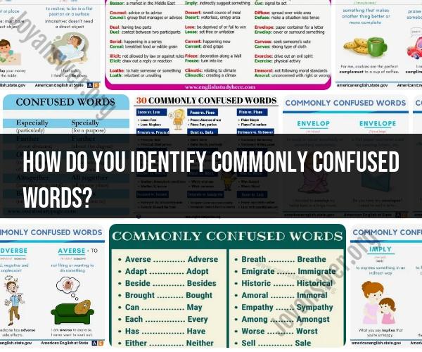 Identifying Commonly Confused Words: Language Tips