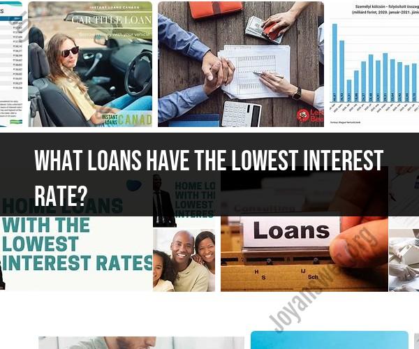 Identifying Loans with the Lowest Interest Rates