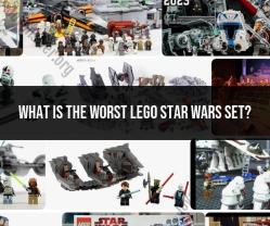 Identifying the Worst Lego Star Wars Set: Buyer Beware