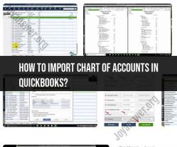 Importing Chart of Accounts in QuickBooks: Quick Setup