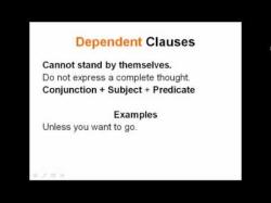 Independent Clause vs. Dependent Clause: Understanding the Difference