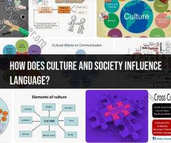Influence of Culture and Society on Language: Insights