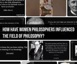 Influence of Women Philosophers: Shaping the Field of Philosophy