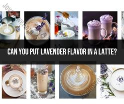 Infusing Lavender Flavor in a Latte: Creative Coffee Experimentation