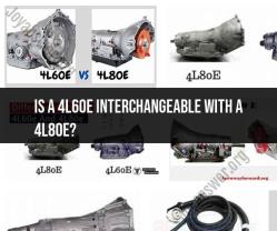 Interchangeability of 4L60E and 4L80E Transmissions: Compatibility Guide