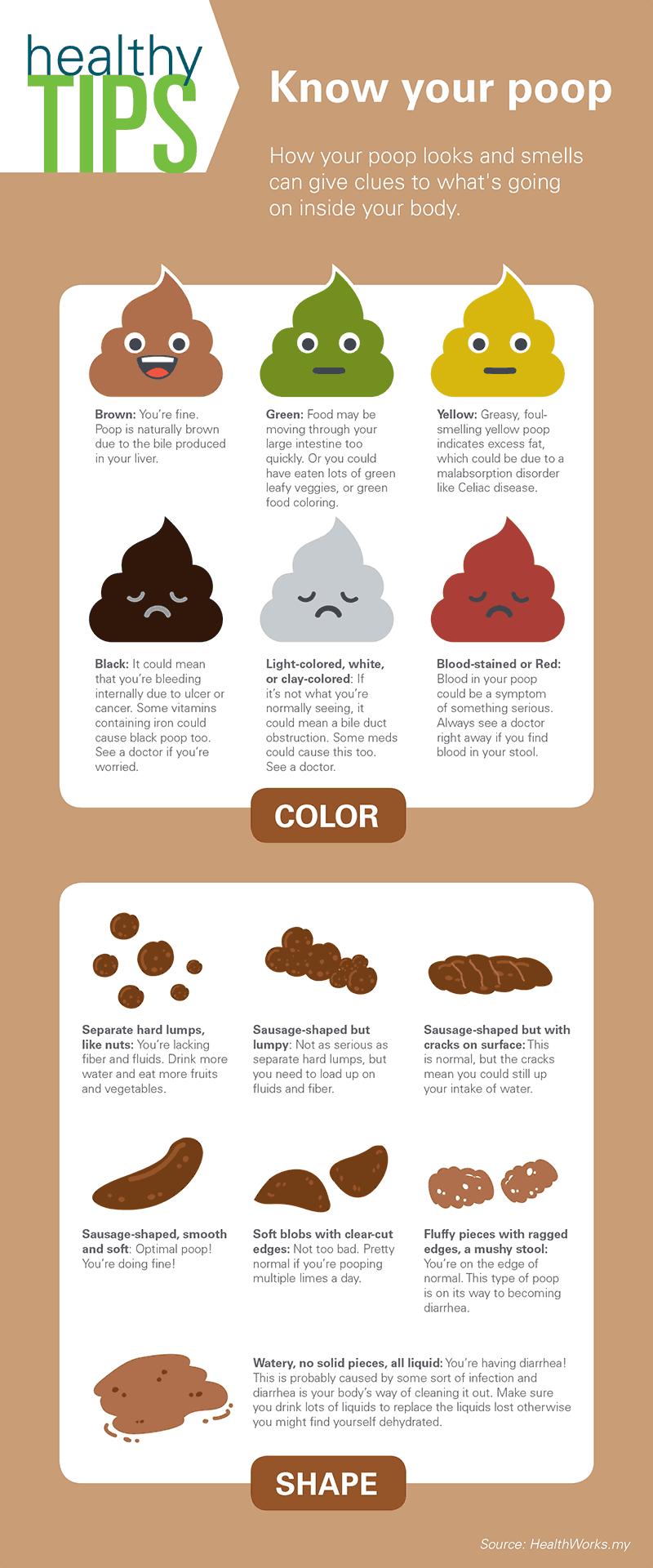 Interpreting Poop Color: Indications of Health