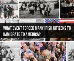 Irish Immigration to America: Influential Events