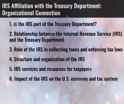 IRS Affiliation with the Treasury Department: Organizational Connection