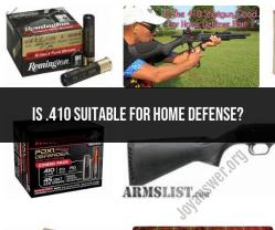 Is a .410 Shotgun Suitable for Home Defense?