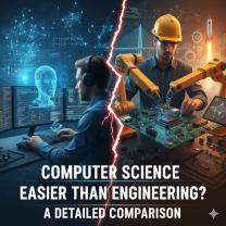 Is Computer Science Easier Than Engineering? A Detailed Comparison