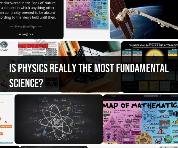Is Physics the Most Fundamental Science?