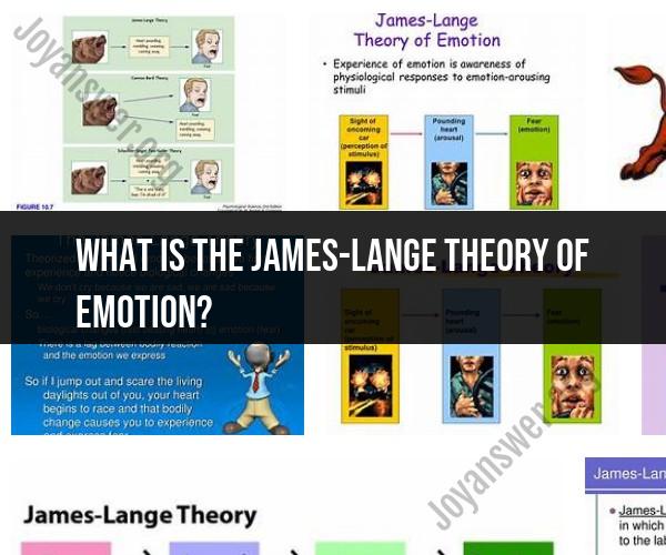James-Lange Theory of Emotion: A Brief Overview