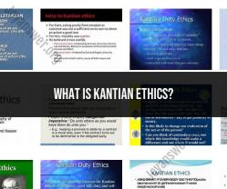 Kantian Ethics: Ethical Philosophy Overview