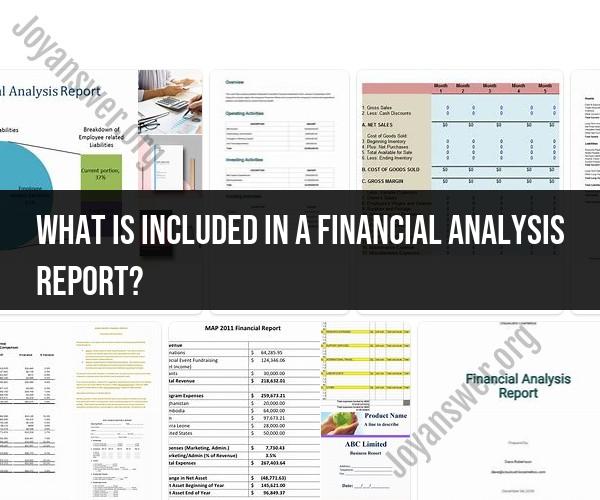 Key Components of a Comprehensive Financial Analysis Report