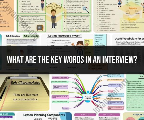 Key Interview Keywords: What to Include in Your Responses