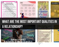 Key Qualities for a Successful Relationship