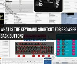 Keyboard Shortcut for Browser Back Button: Quick Guide