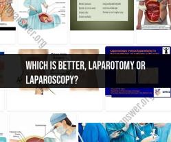 Laparotomy vs. Laparoscopy: Choosing the Right Surgical Approach