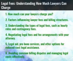 Legal Fees: Understanding How Much Lawyers Can Charge