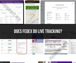 Live Tracking with FedEx: Real-Time Shipment Monitoring