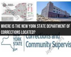 Location of the New York State Department of Corrections
