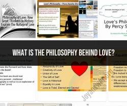 Love Through Philosophical Lens: Unraveling Its Essence