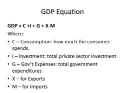 Macroeconomic Formulae: Exploring Fundamental Equations