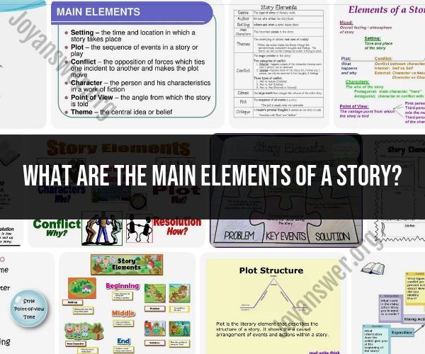Main Elements of a Story: Creating a Compelling Narrative