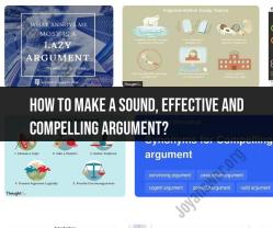 Making Compelling Arguments: Strategies for Persuasion