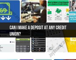 Making Deposits at a Credit Union: What You Need to Know