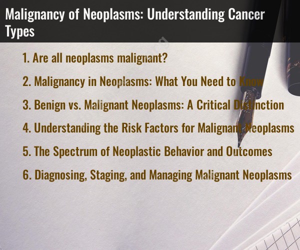 Malignancy of Neoplasms: Understanding Cancer Types