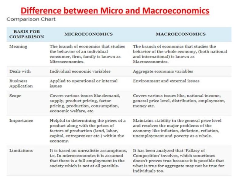 Managerial Economics vs. Macroeconomics: Comparative Analysis