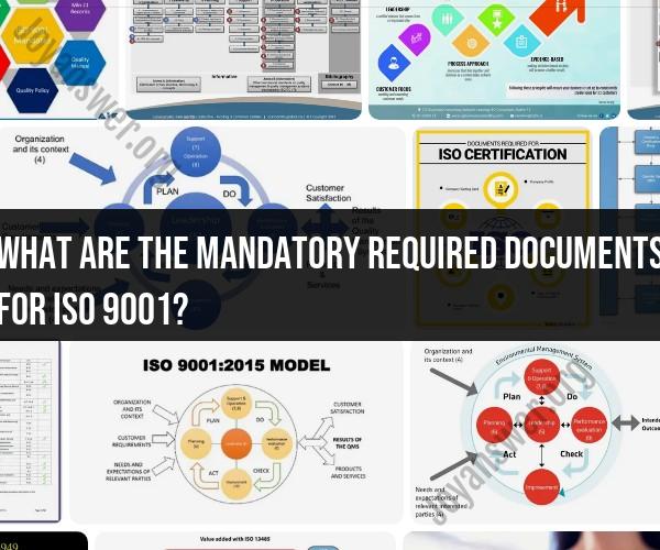 Mandatory Documents for ISO 9001: What You Must Have