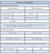 Mandatory Rejection of Borrowers: Criteria and Significance