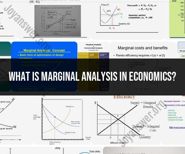 Marginal Analysis in Economics: Key Concepts