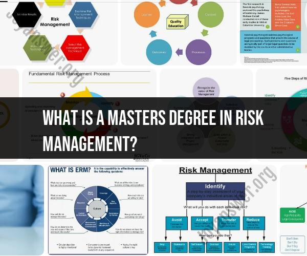 Master's Degree in Risk Management: Program Overview