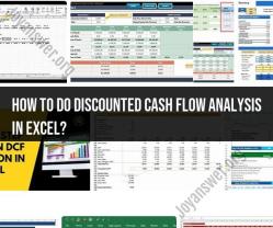 Mastering Discounted Cash Flow Analysis in Excel: A Step-by-Step Guide