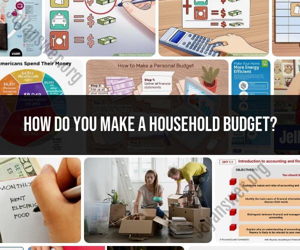 Mastering Money Management: Crafting a Comprehensive Household Budget