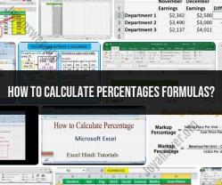 Mastering Percentage Calculations: Formulas and Methods
