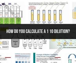 Mastering the Art of 1:10 Dilution Calculations