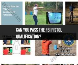 Mastering the FBI Pistol Qualification: A Shooter's Challenge
