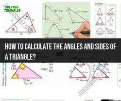 Mastering Triangle Angle and Side Calculations