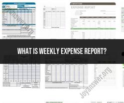 Mastering Weekly Expense Reporting: Financial Tracking Made Simple