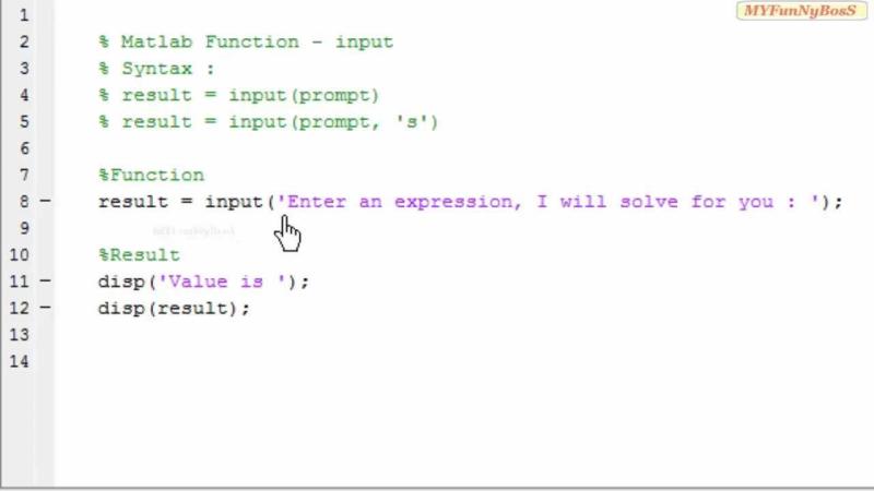 MATLAB Function for Script Formatting: Query Clarification