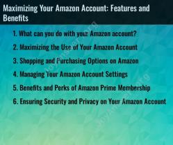 Maximizing Your Amazon Account: Features and Benefits