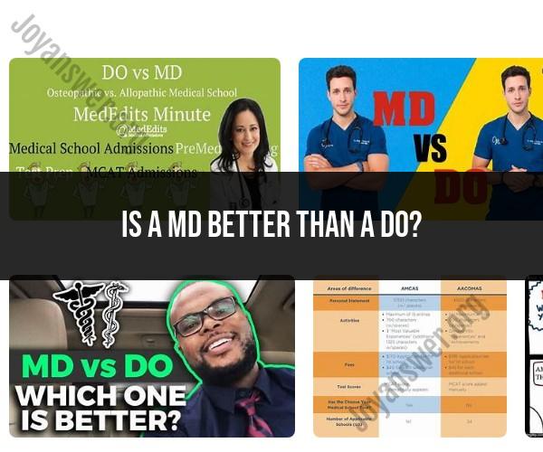 MD vs. DO: Which Medical Degree Is Right for You?