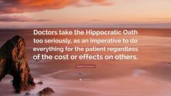 Medical Ethics Unveiled: The Hypocritical Oath and Doctors