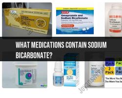 Medications Containing Sodium Bicarbonate: Pharmaceutical Information