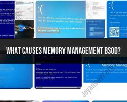 Memory Management BSoD Causes: Understanding Blue Screen Errors