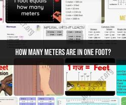 Meters to Feet Conversion: Distance Measurement